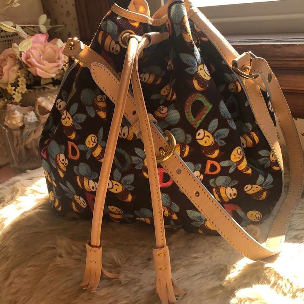 Cute Bee Drawstring Dooney and Bourke Bag